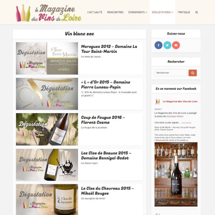 Le Magazine des Vins de Loire